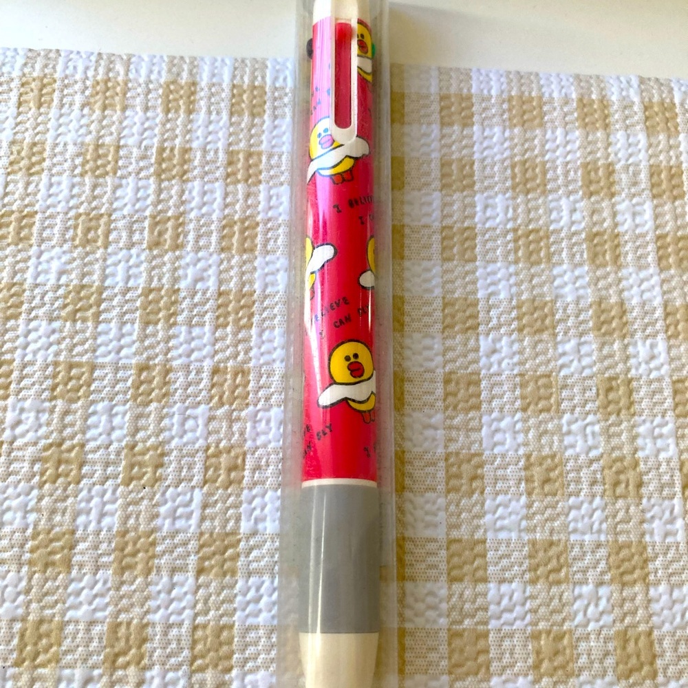 Line Friends sally 4 colors pen